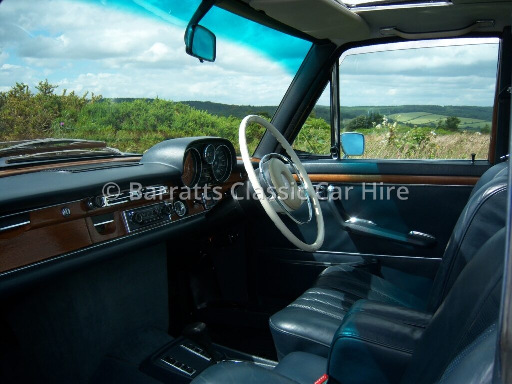 Classic mercedes interior