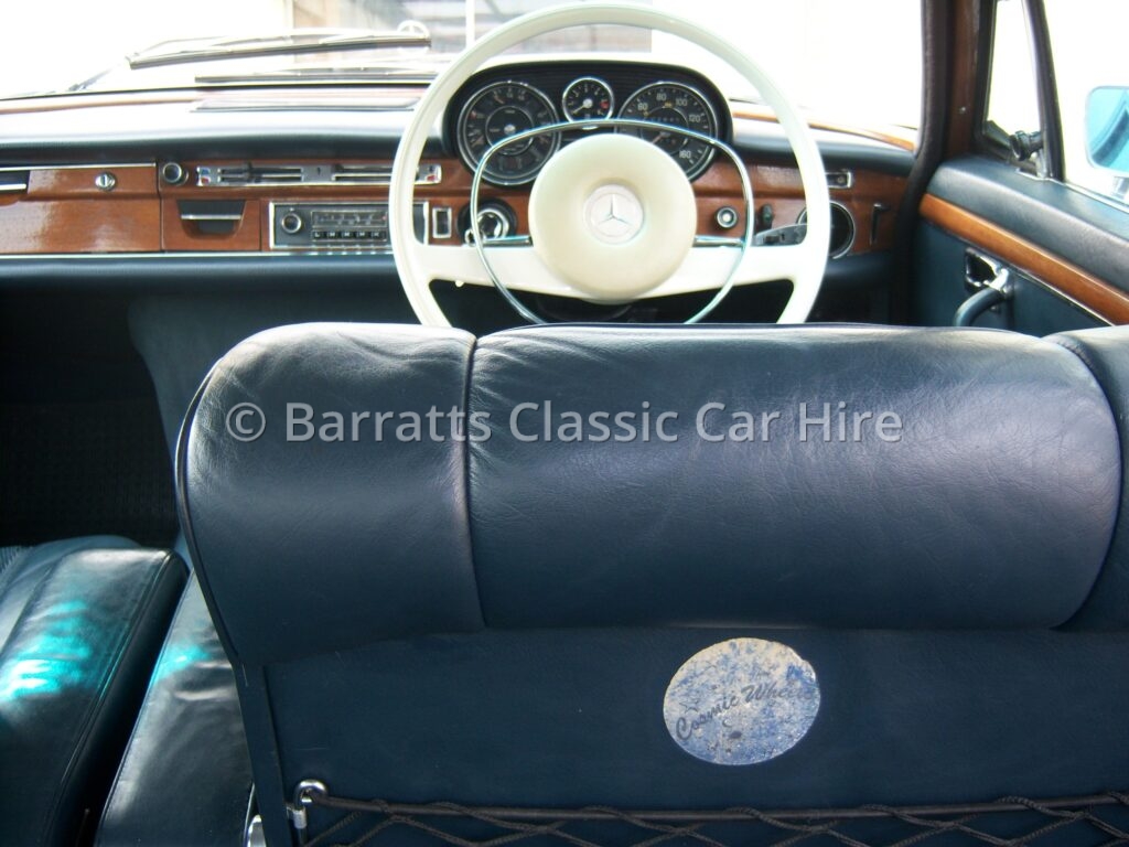 Classic mercedes interior