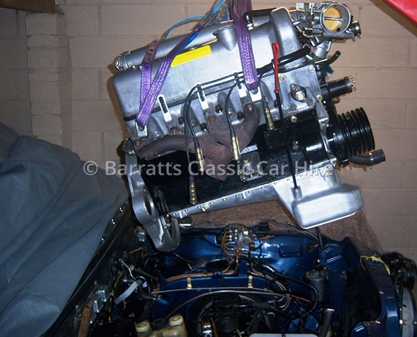 Classic V8 engine